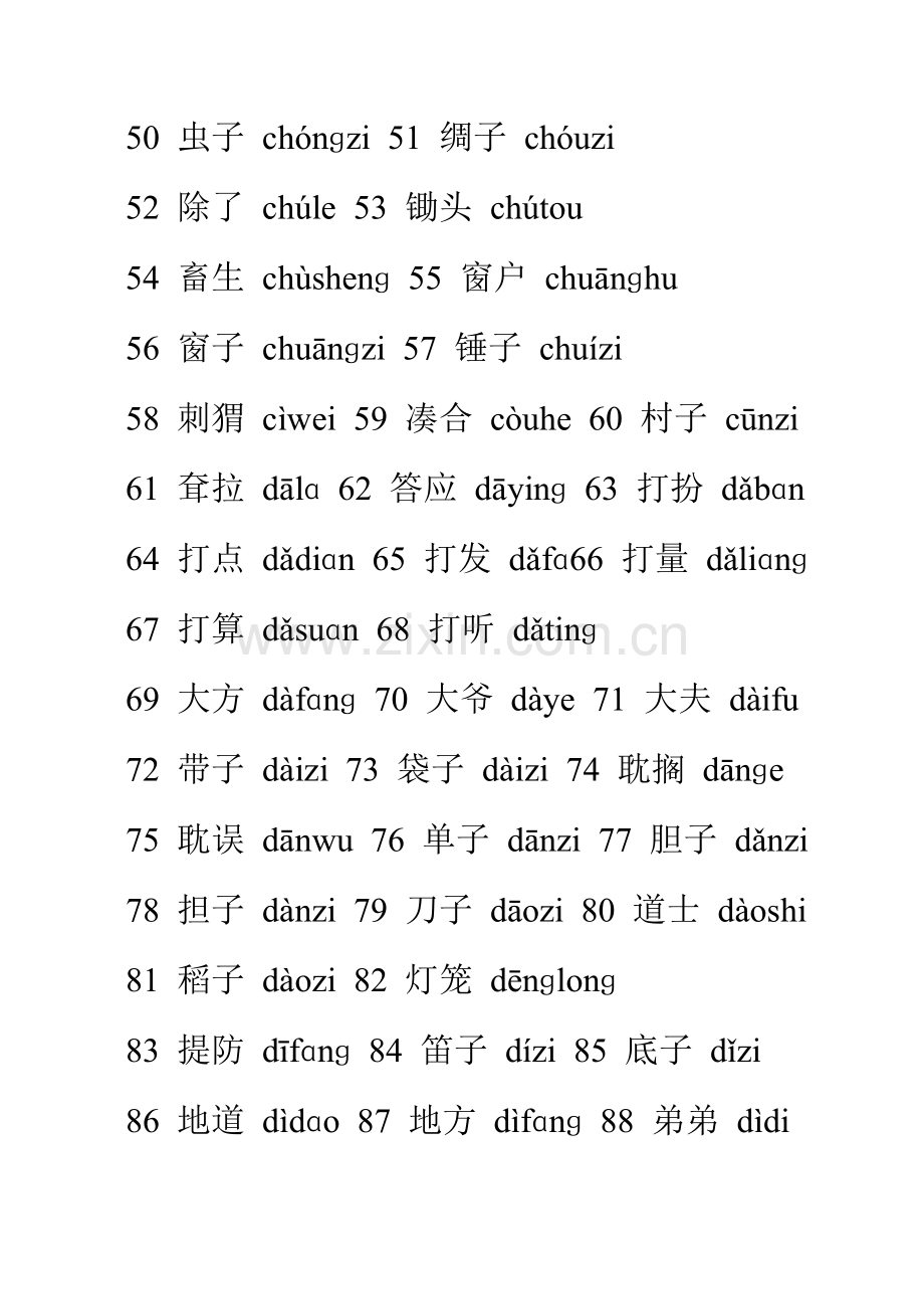 普通话测试必读轻声词语表.doc_第3页