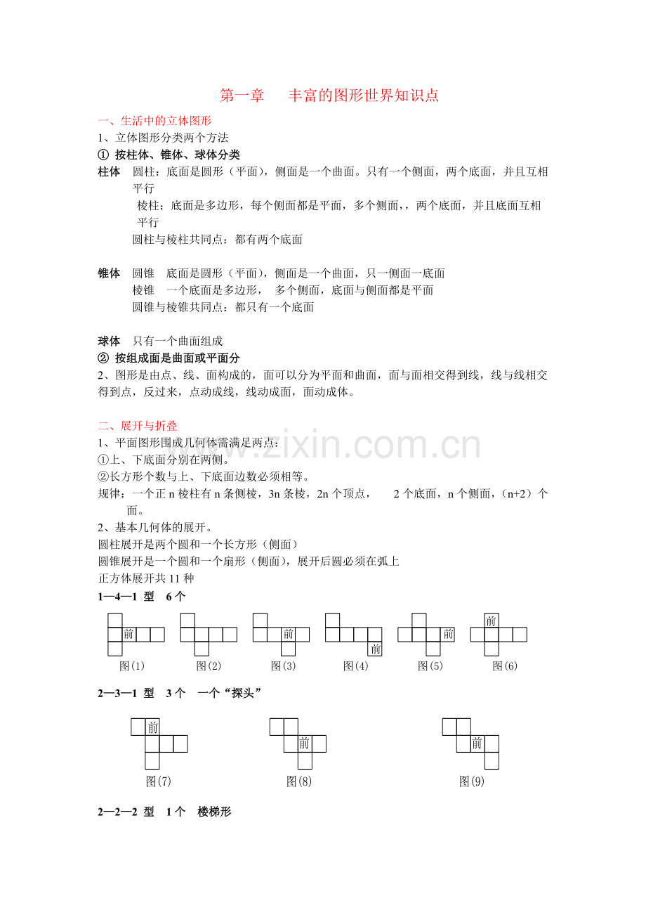 初一上各章节知识点189.pdf_第3页