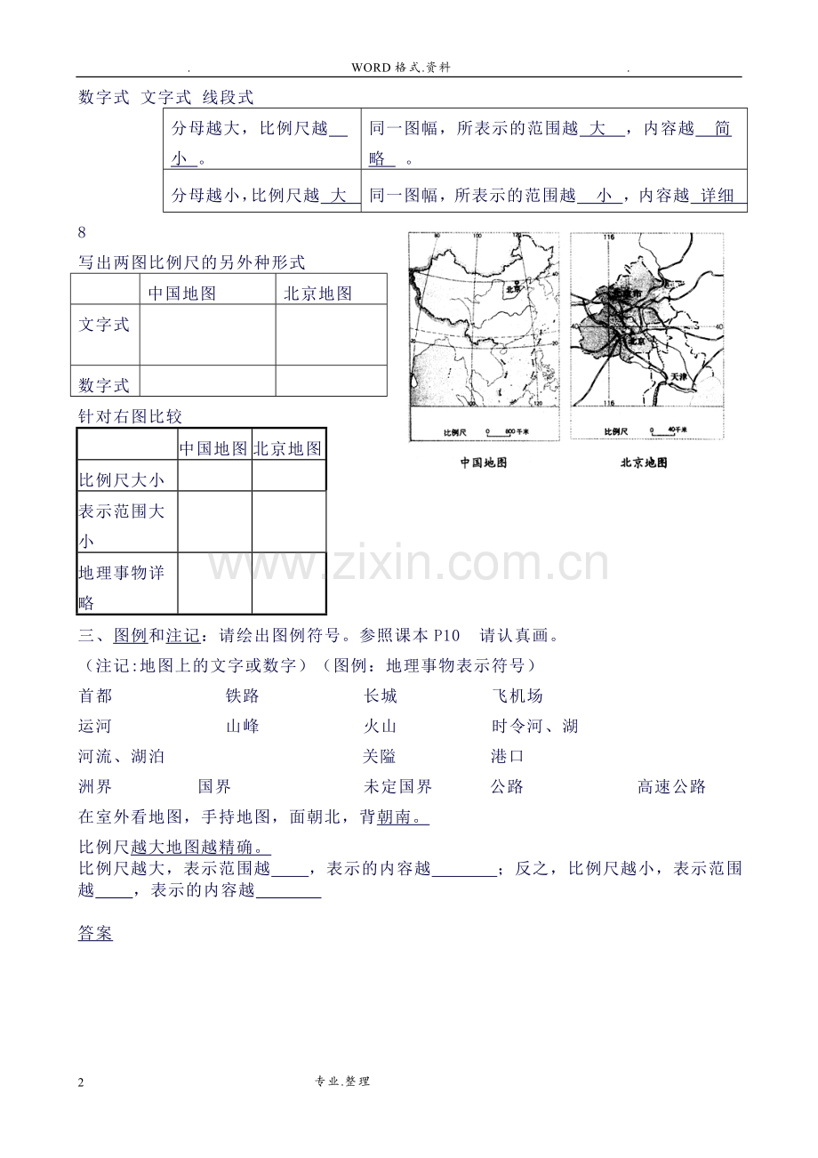 七年级(上册)地理总复习提纲[配湖南版].doc_第2页