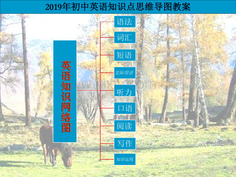 2019年初中英语知识点思维导图教案.pdf_第1页