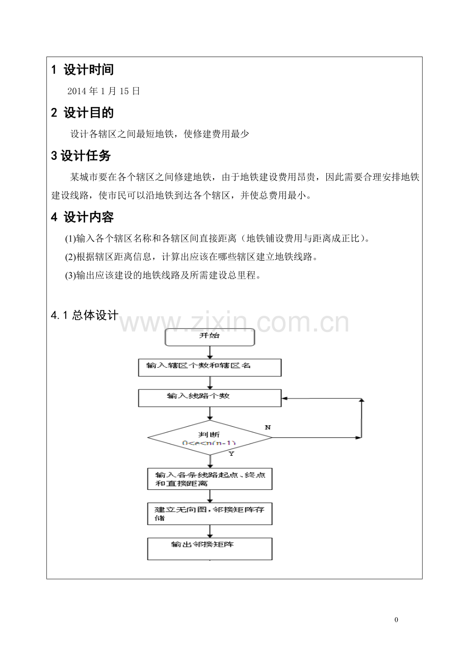 数据结构课程设计：地铁建设问题.doc_第3页