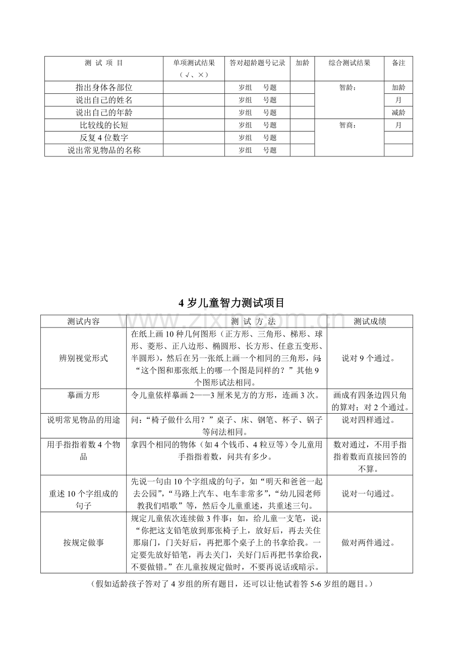 岁儿童智力测试表.doc_第3页