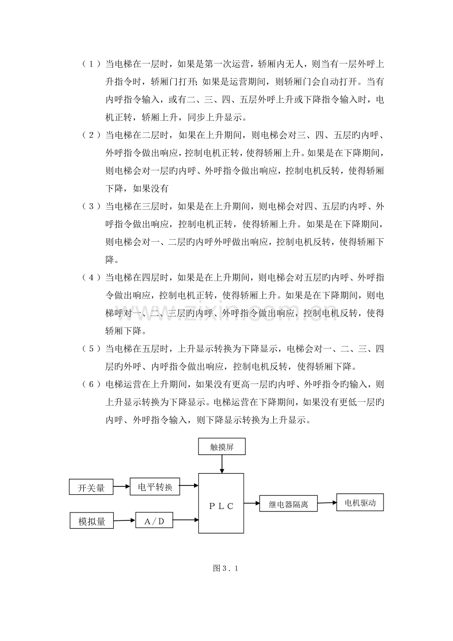 基于西门子PLC的模拟电梯控制系统设计.doc_第3页