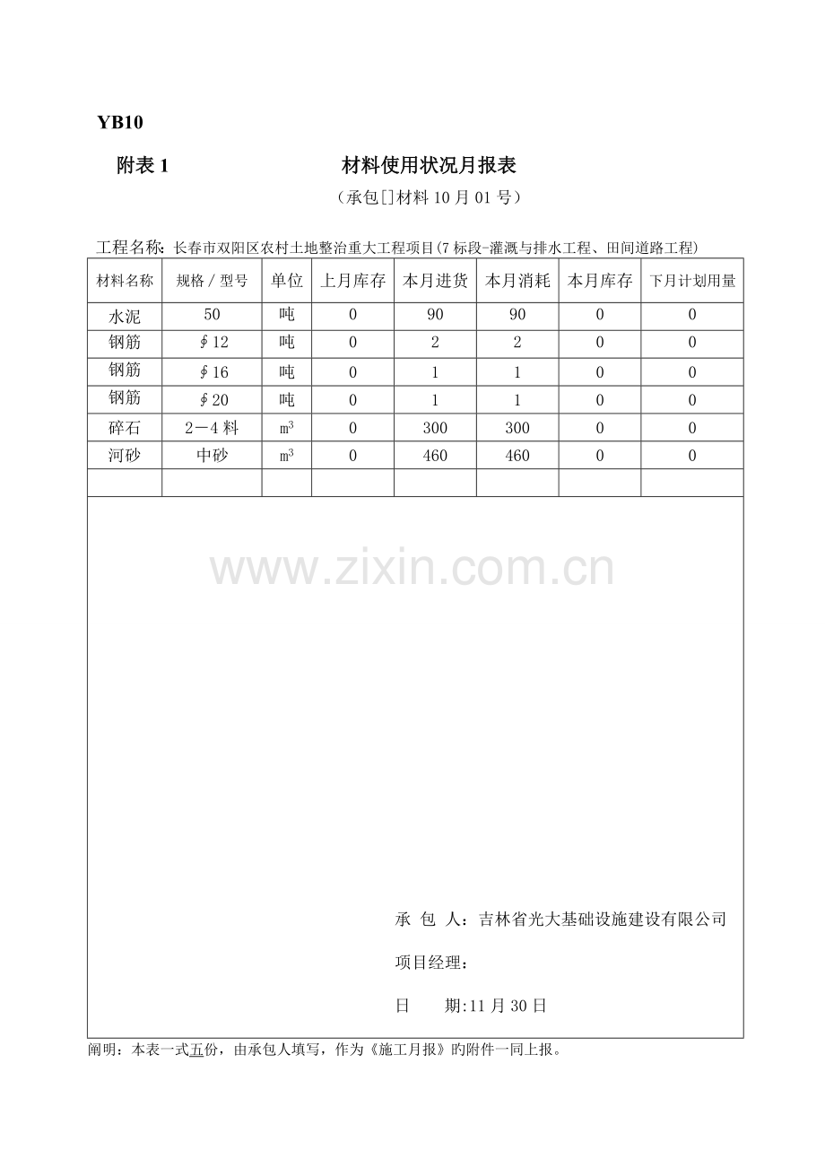 土地整理用施工月报新.doc_第3页