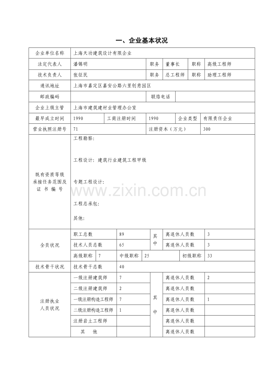 在苏设立分支机构的省外工程勘察设计企业年度资质核验申请表.doc_第2页