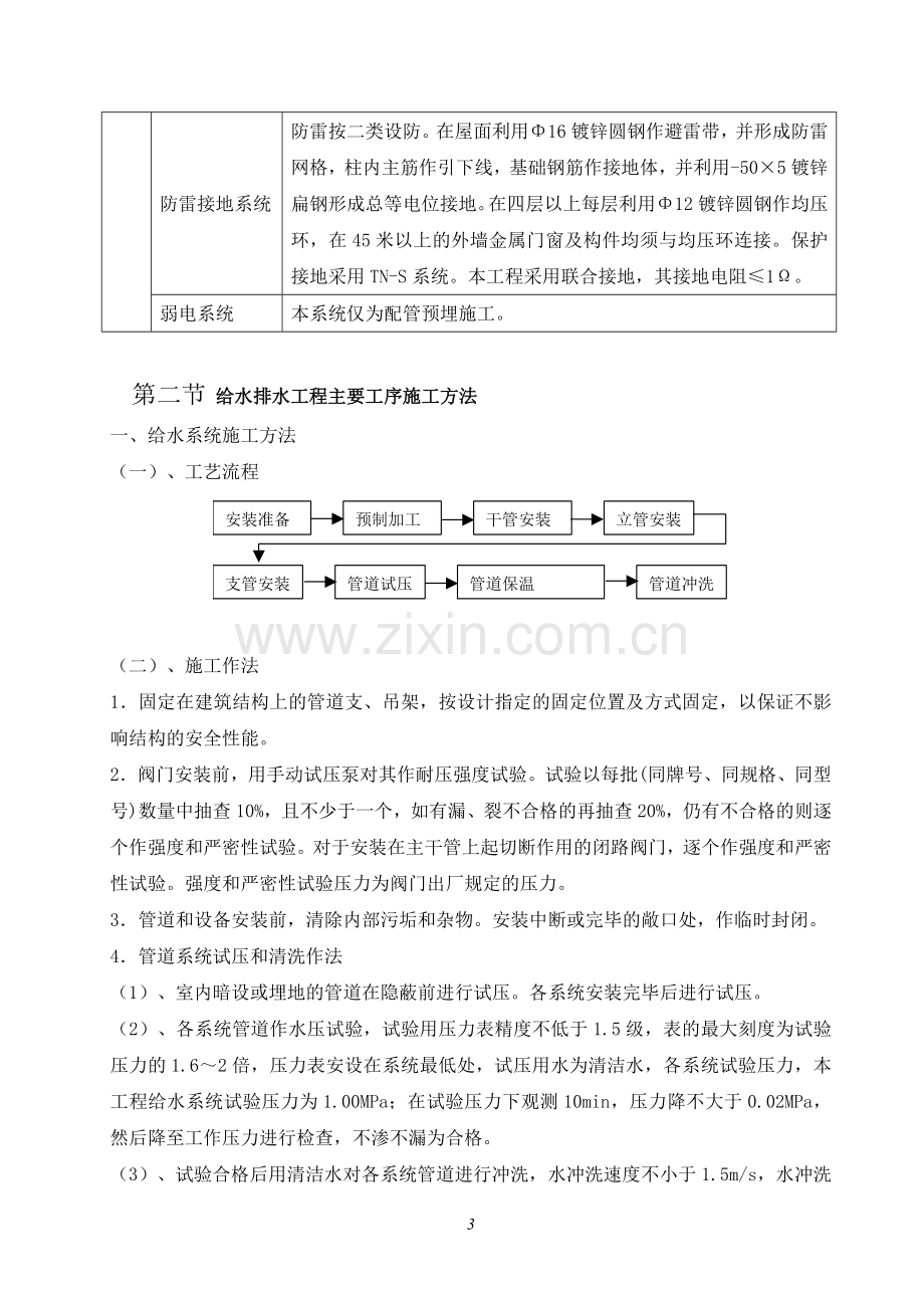 房地产建设工程水电工程施工方案.doc_第3页