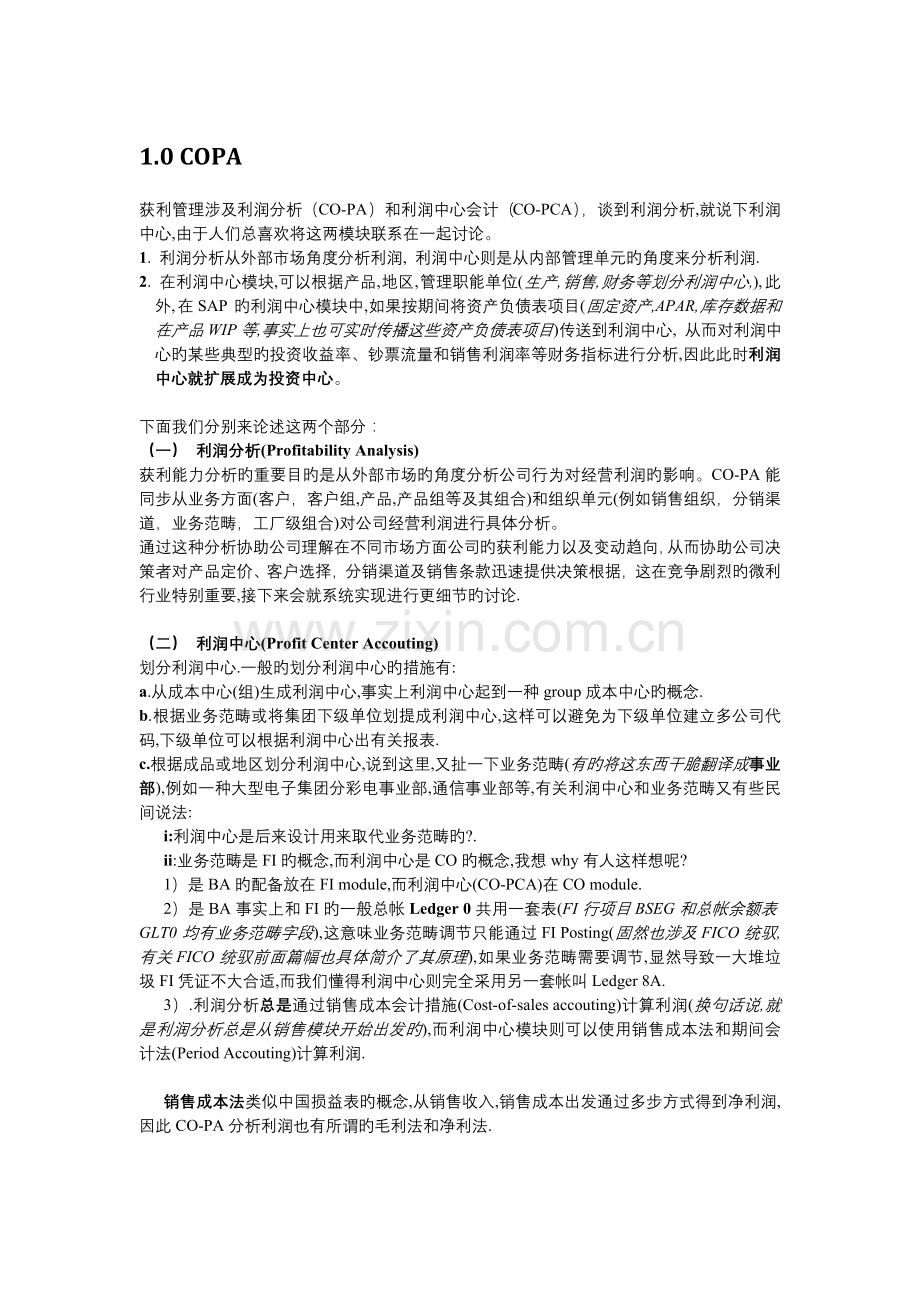 SAPCOPA获利能力分析给力文档.doc_第1页