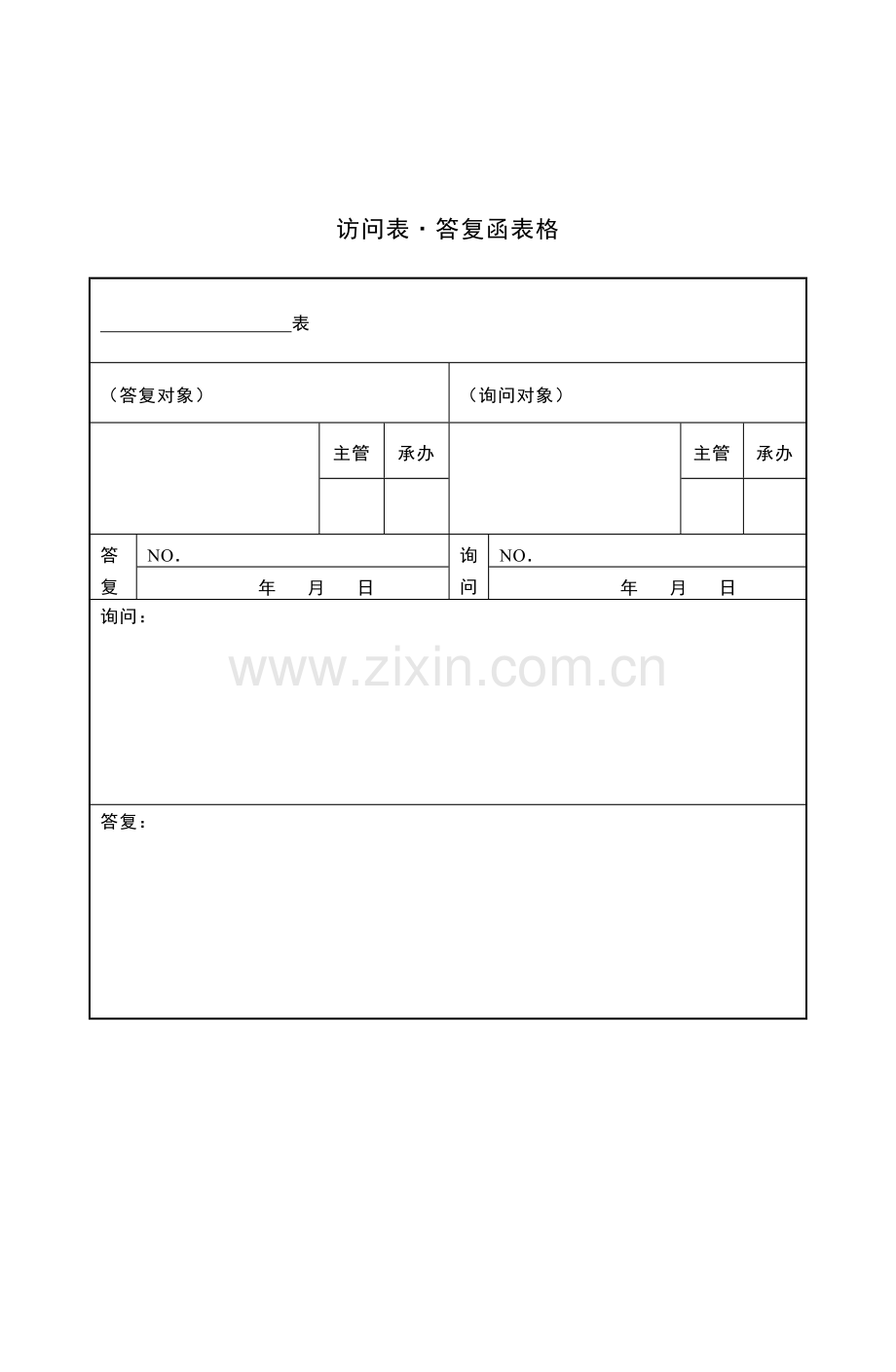 工程项目项目组织协调回访保修风险管理表格全套.doc_第2页