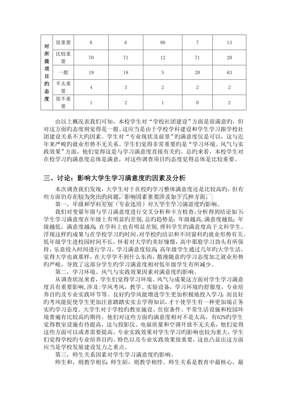 大学生满意度的调查与思考.doc_第3页