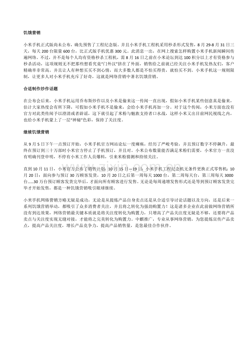 小米手机的网络营销策略.docx_第3页