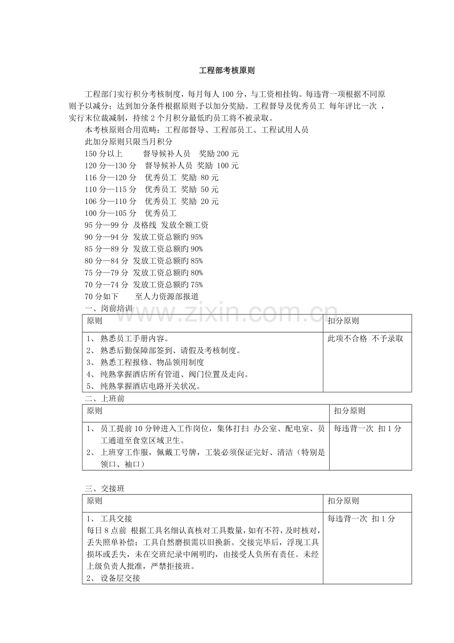 工程部考核评分标准.doc_第3页