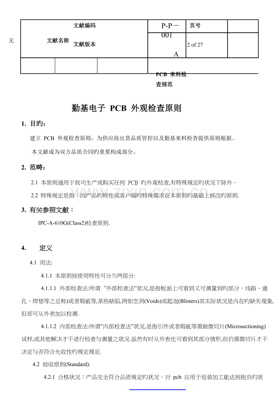 PCB来料检验规范.doc_第2页