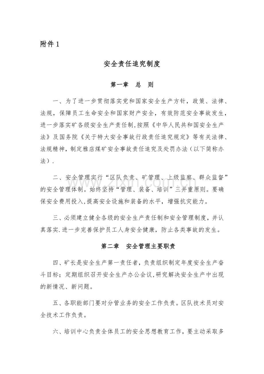 安全责任追究制度.docx_第1页