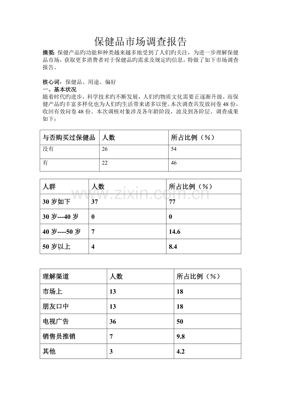 保健品市场调查报告--1.doc_第3页