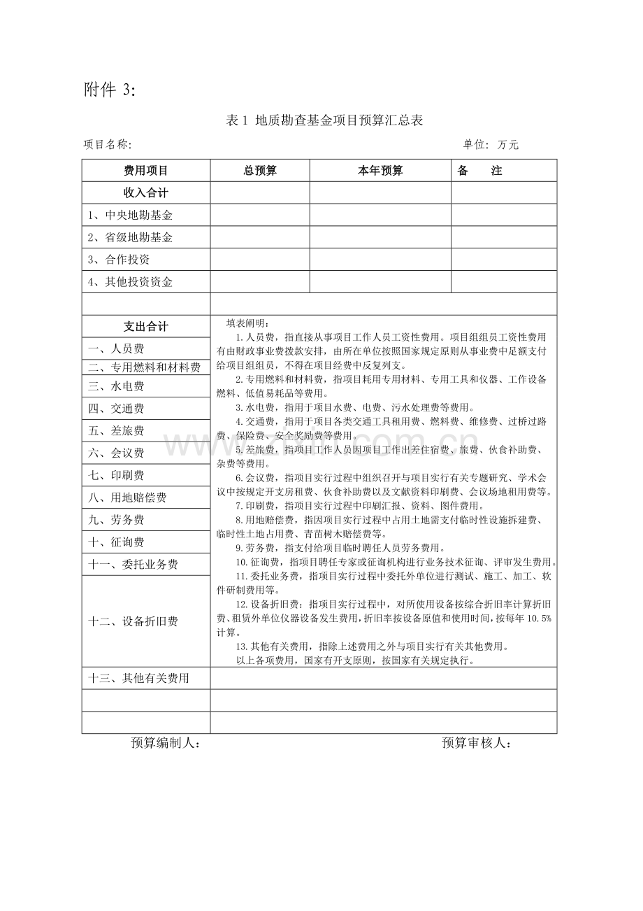 陕西省地质勘查基金项目投标书格式.doc_第3页