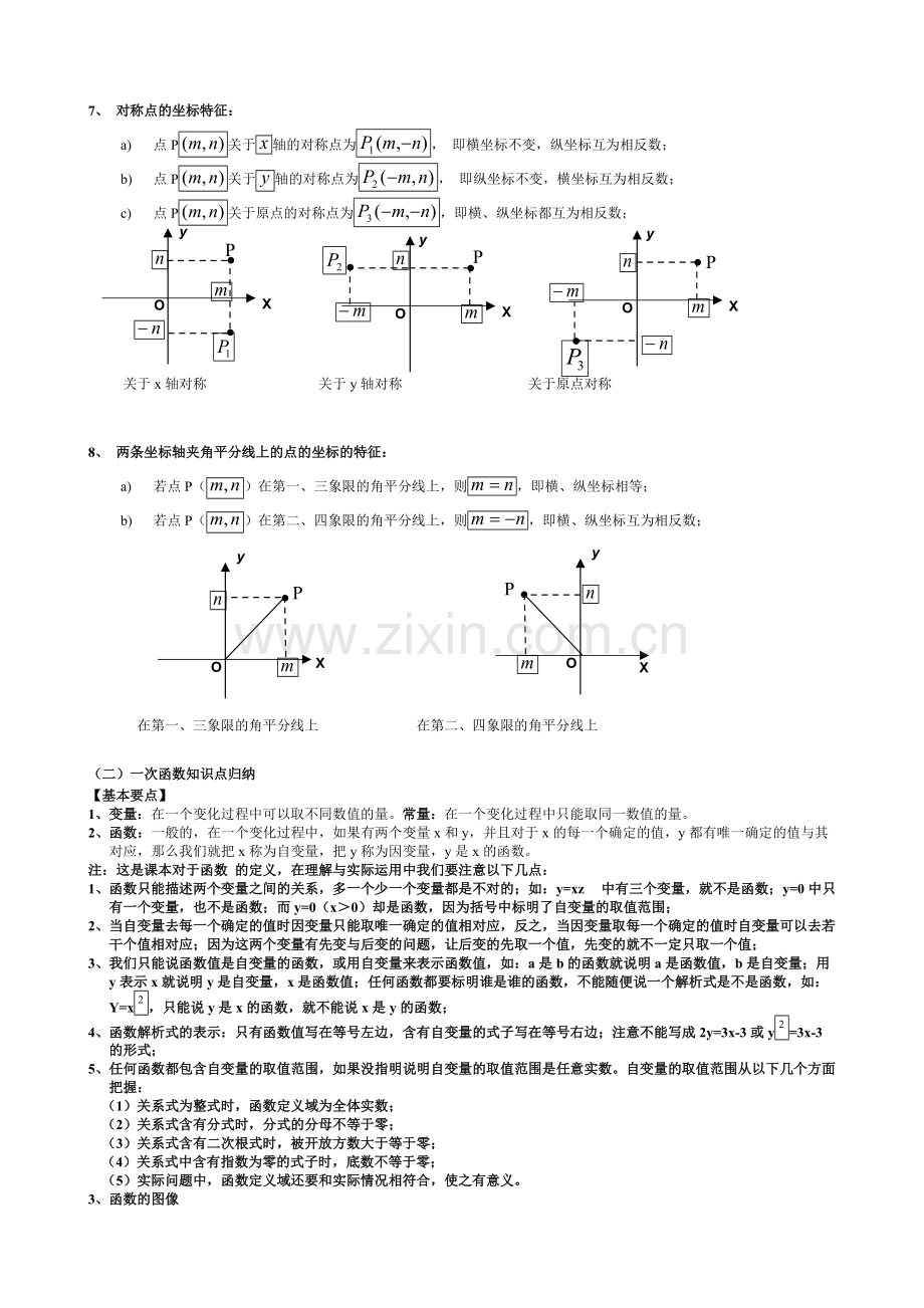 初中函数知识点总复习.pdf_第2页