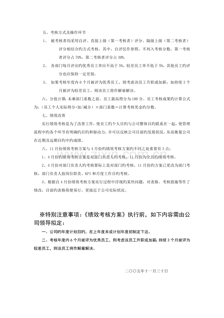 广东工程材料有限公司绩效考核方案DOC.doc_第3页