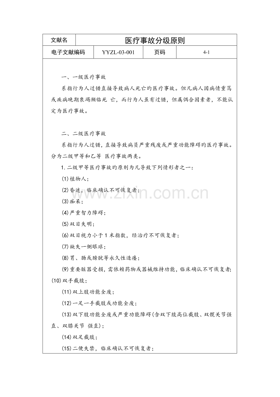 【医院管理制度】医疗事故及医疗纠纷管理制度.doc_第2页