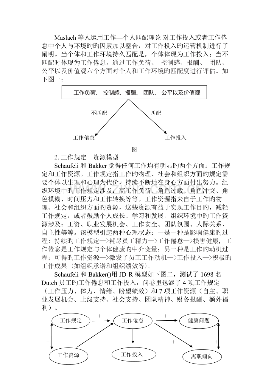 工作投入的研究综述.docx_第3页