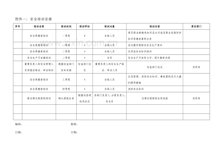 安全培训计划(4).docx_第3页