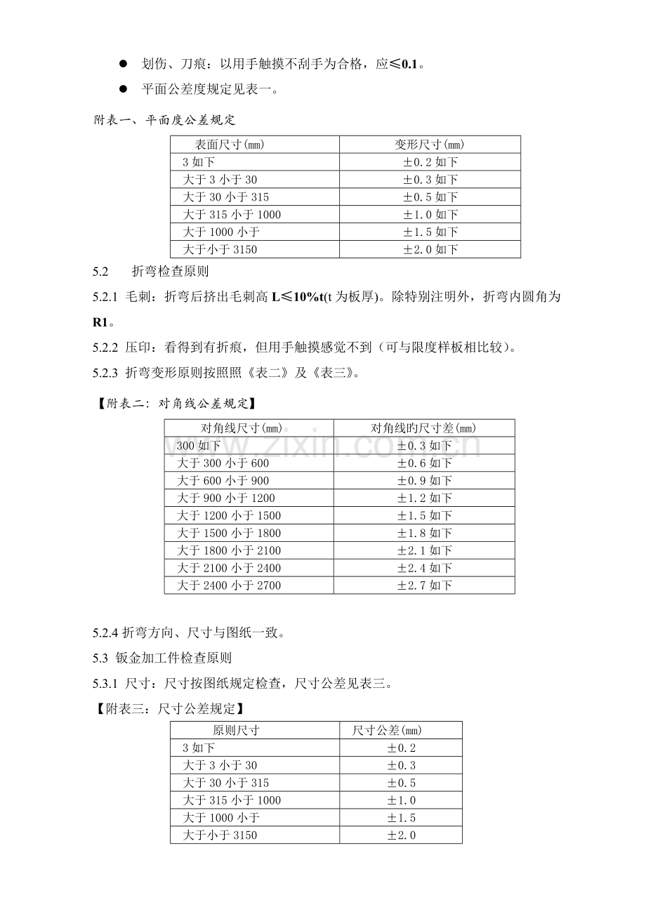 钣金加工检验标准.doc_第2页