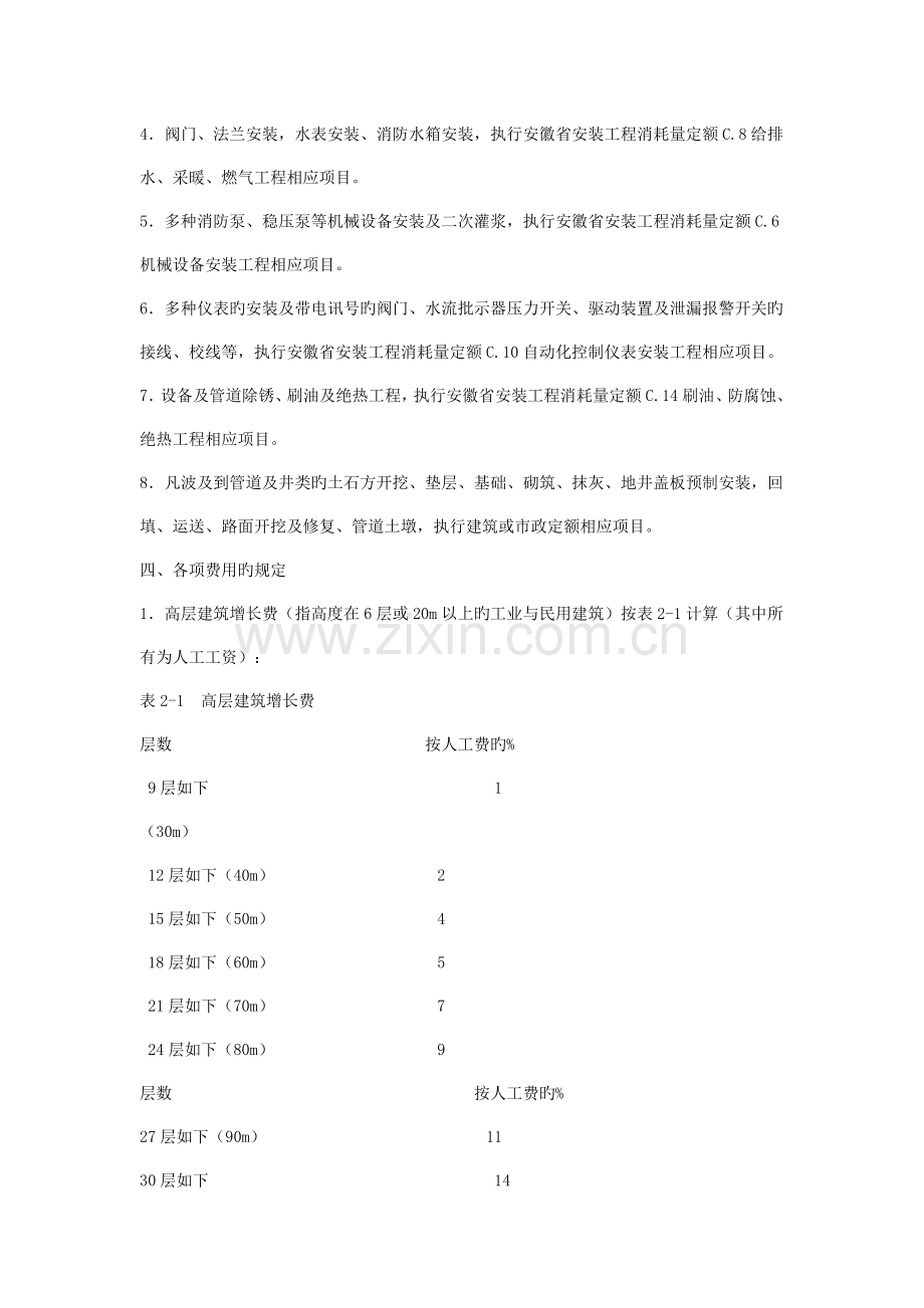 安徽省安装工程计价定额综合单价--消防.docx_第2页