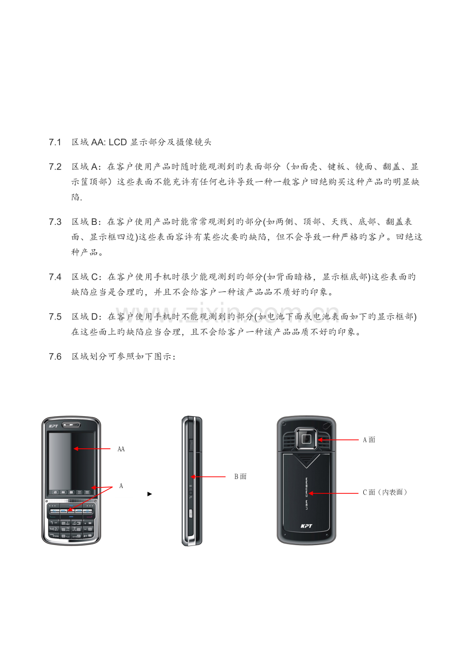 华为手机整机检验标准..doc_第3页