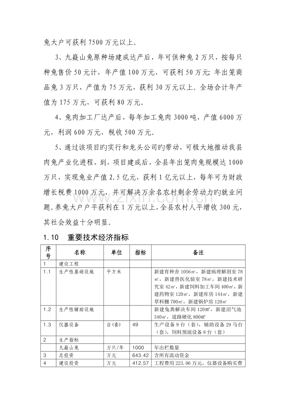 九嶷山兔开发可研报告(中小企业发展专项资金项目).doc_第3页