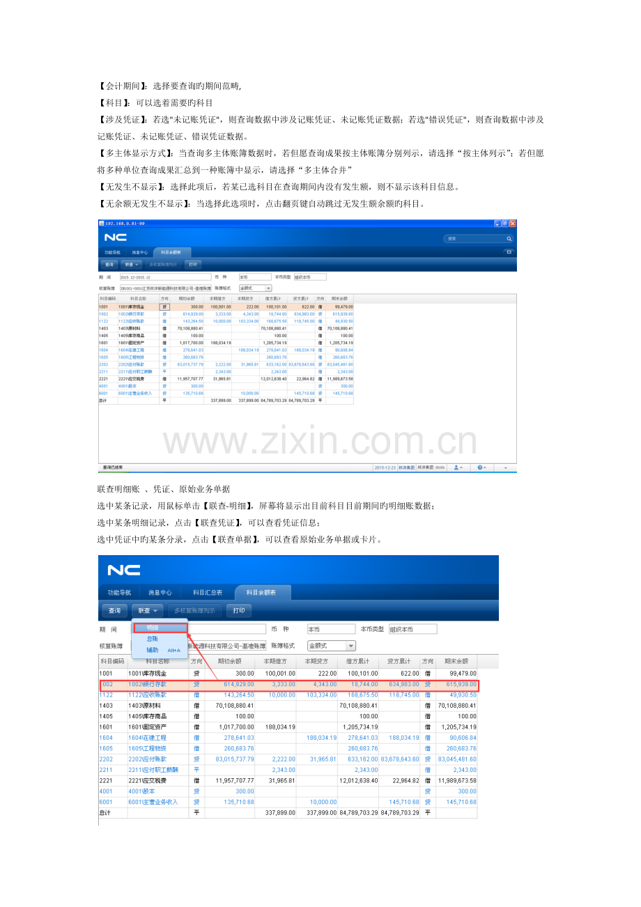 NC63常用查询操作手册.docx_第2页