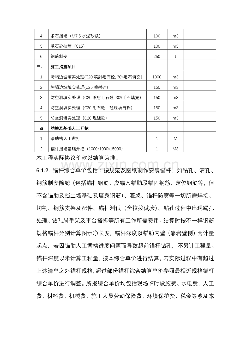 龙湖二期边坡支护工程劳务施工合同.doc_第3页