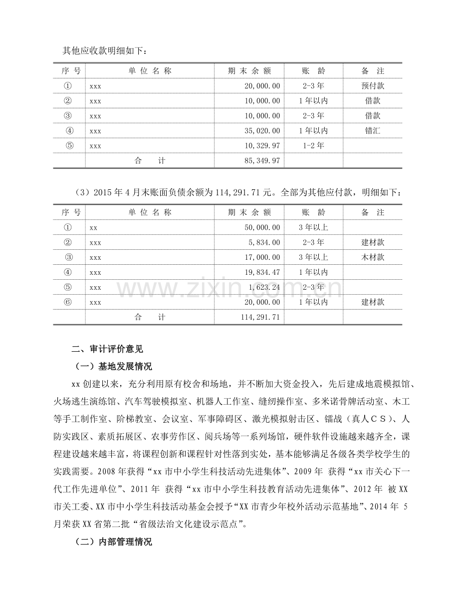 财务收支审计报告.docx_第2页