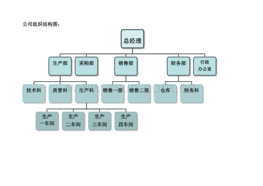 公司组织结构图92004.doc_第1页