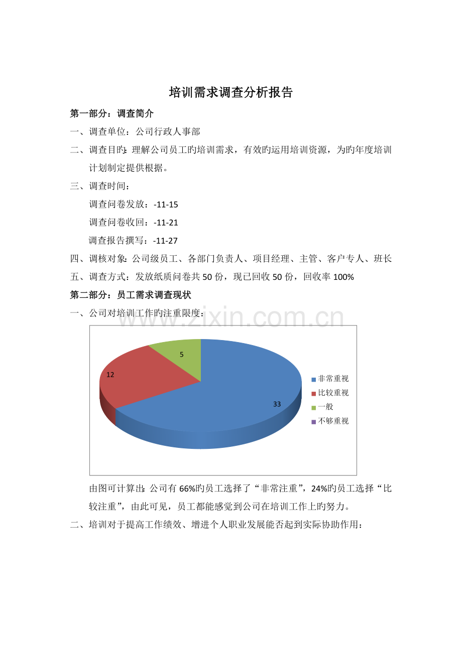 培训需求调查分析报告.docx_第1页