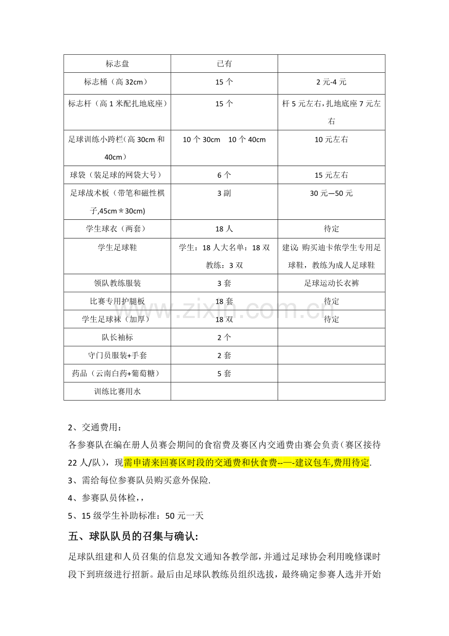 足球队组建方案完整.doc_第3页