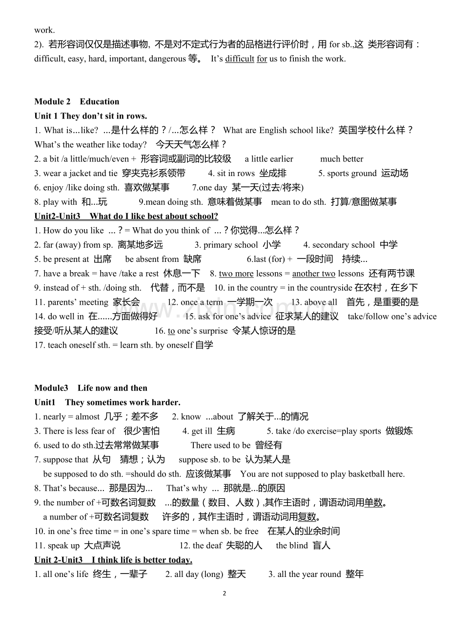 2016外研版英语九年级下册知识点总结.doc_第2页