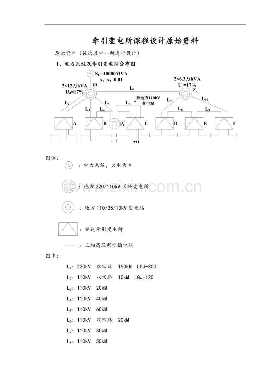 供变电技术课程设计牵引供变电技术.doc_第3页