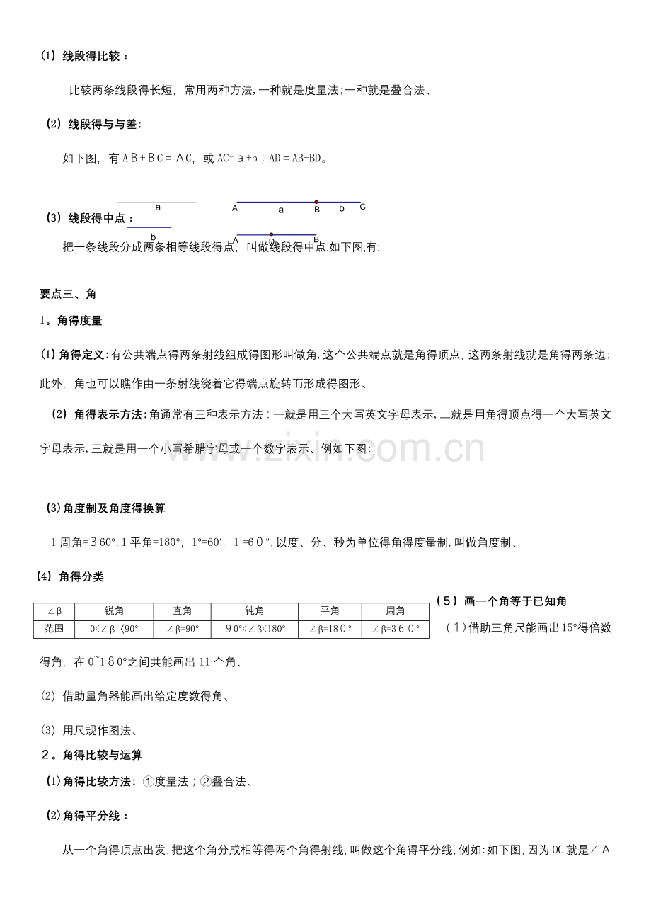 几何图形初步讲义.doc_第2页