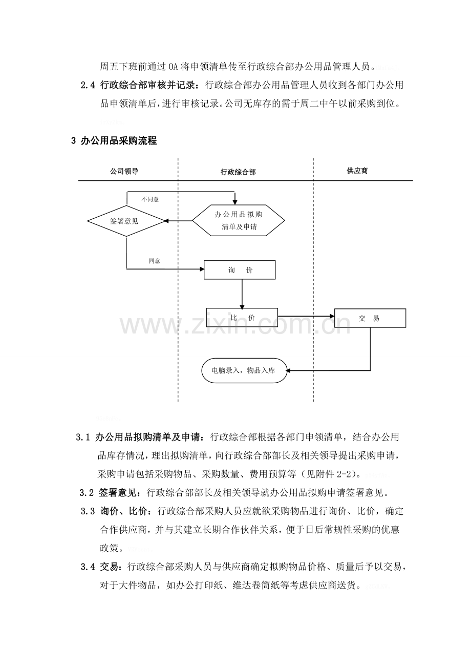 办公用品管理流程.doc_第2页