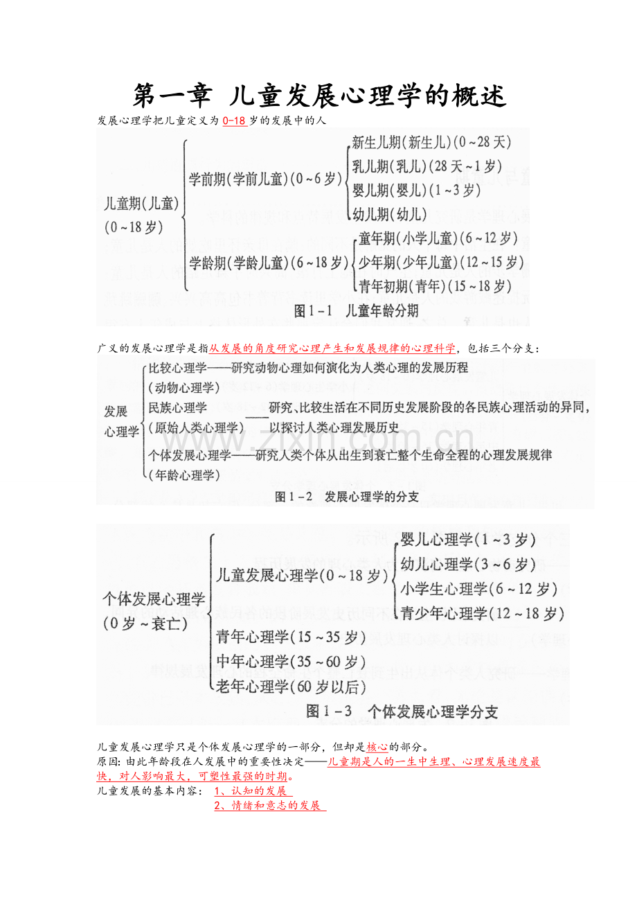 儿童发展心理学知识点总结.doc_第1页