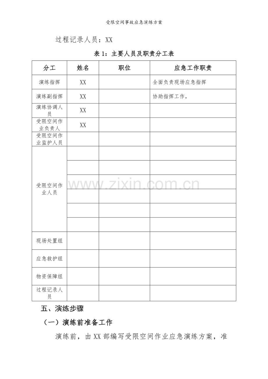 受限空间事故应急演练方案.doc_第2页