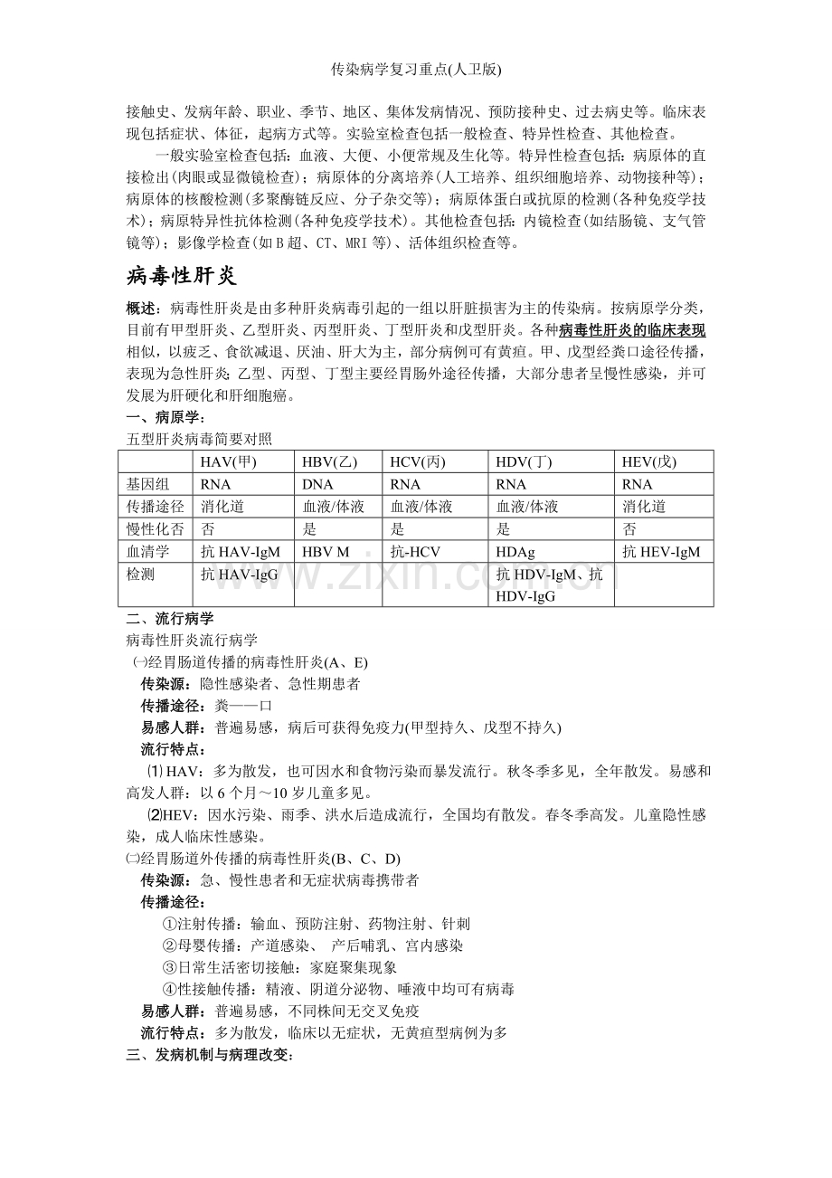 传染病学复习重点(人卫版).doc_第2页