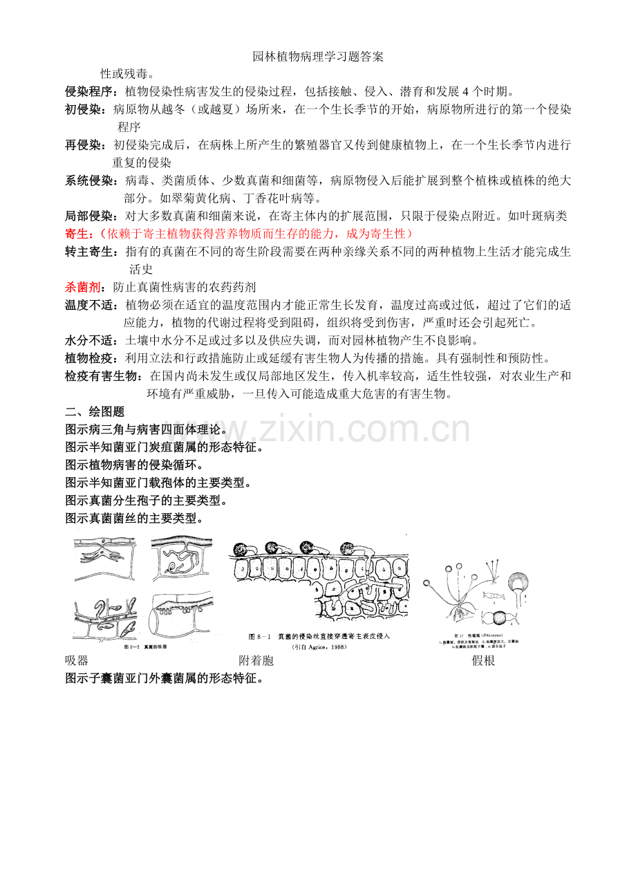 园林植物病理学习题答案.doc_第2页