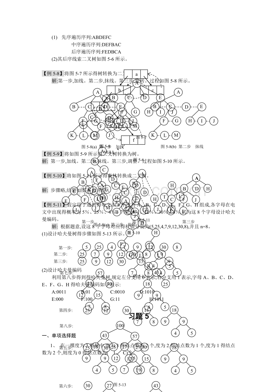 树结构习题及答案.doc_第2页