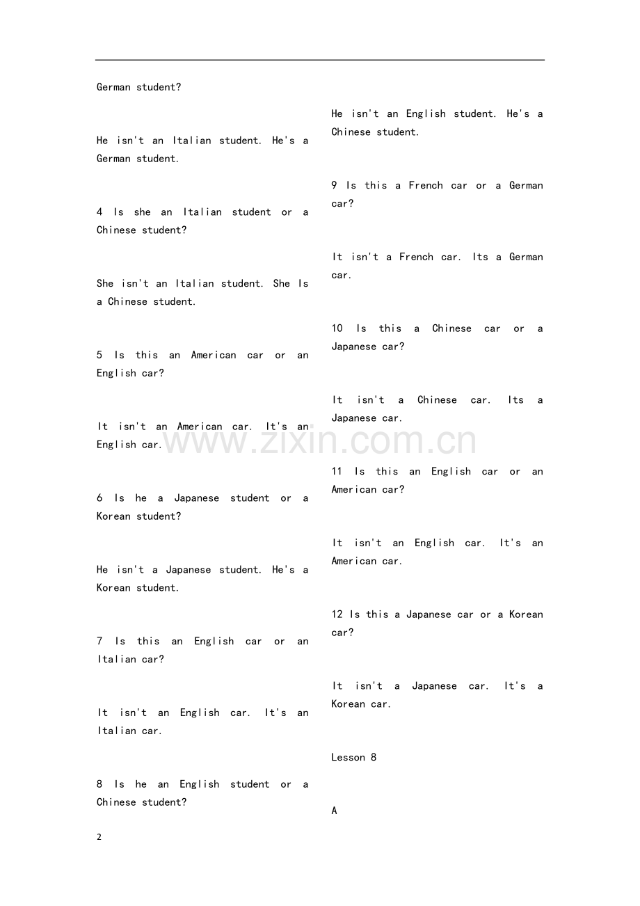 新概念一册课后答案.docx_第2页