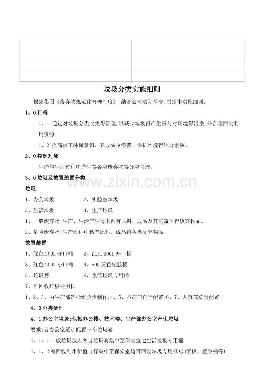 垃圾分类实施细则(发布版).doc_第1页