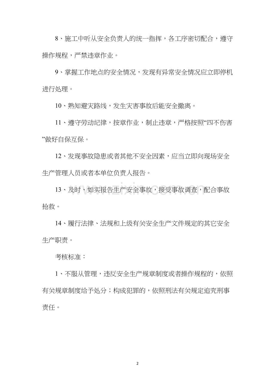 探放水工安全生产责任制.docx_第2页