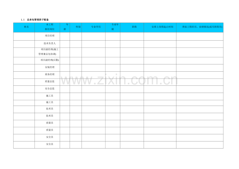 施工组织架构.doc_第2页