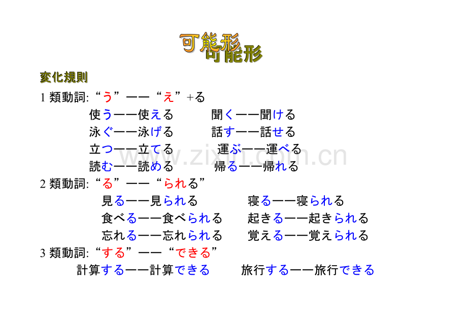 日语可能形.doc_第1页