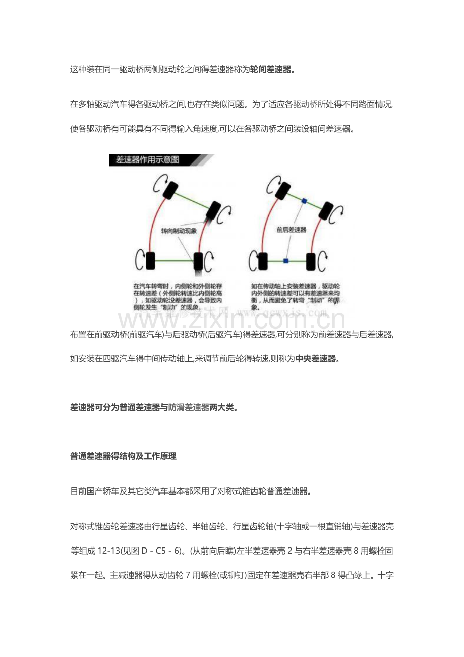 差速器的结构及工作原理(图解).doc_第2页