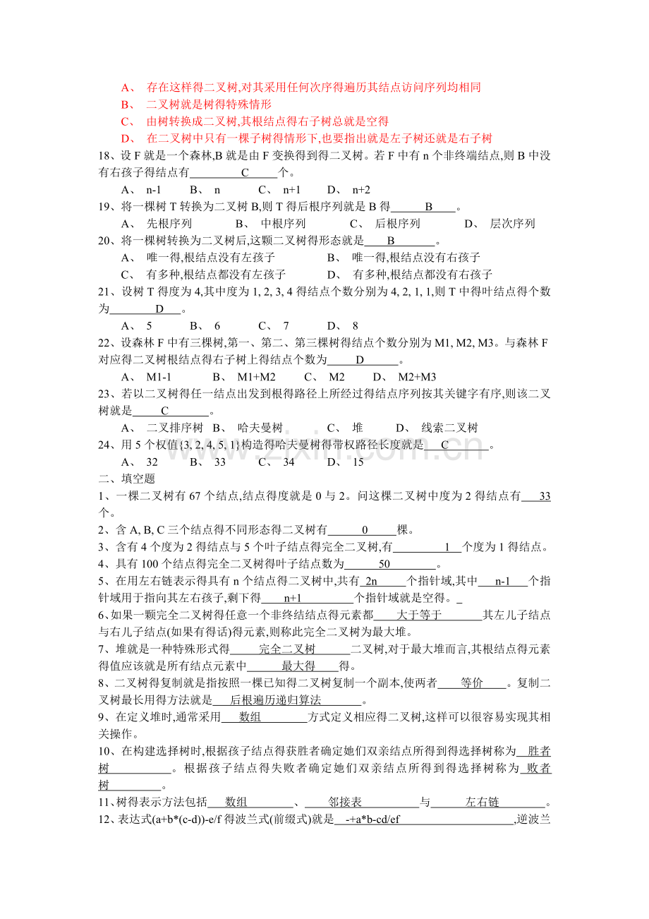 数据结构与算法上机作业.doc_第2页